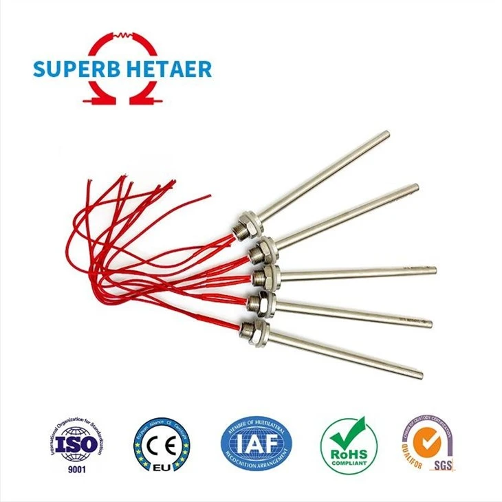 Cartridge Heater With Square Flange